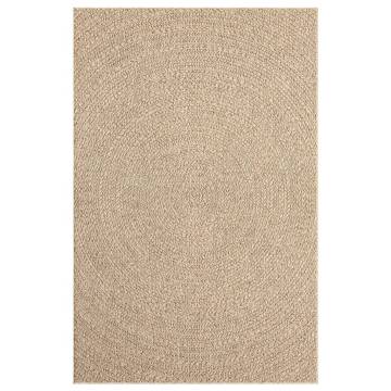 Rug 160x230 cm Jute Look Indoor and Outdoor