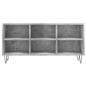 TV Cabinet Concrete Grey 103.5x30x50 cm Engineered Wood