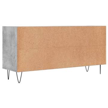 TV Cabinet Concrete Grey 103.5x30x50 cm Engineered Wood