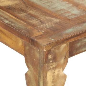 Dining Table 160x80x76 cm Solid Reclaimed Wood