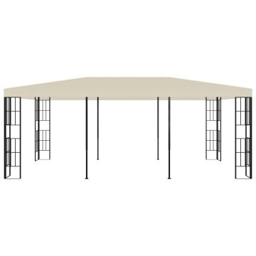 Gazebo 3x6 m Cream