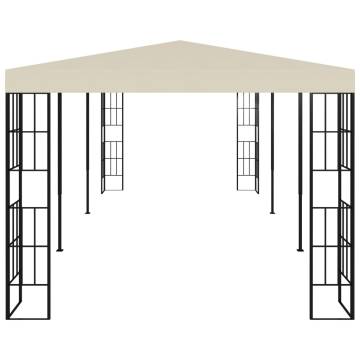 Gazebo 3x6 m Cream