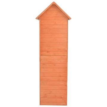 Garden Storage Shed 71x60x213 cm Wood