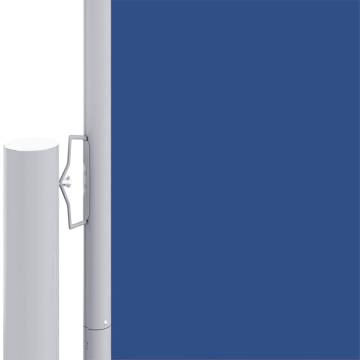 Retractable Side Awning Blue 180x1000 cm