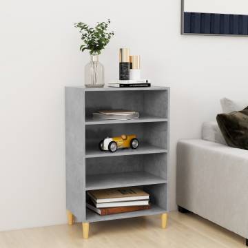 Sideboard Concrete Grey 57x35x90 cm Engineered Wood