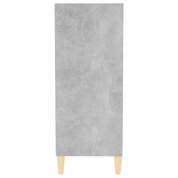 Sideboard Concrete Grey 57x35x90 cm Engineered Wood