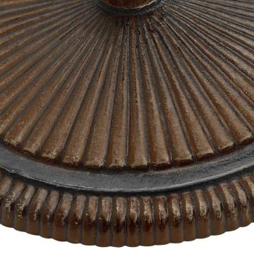 Umbrella Base Bronze 45x45x30 cm Cast Iron