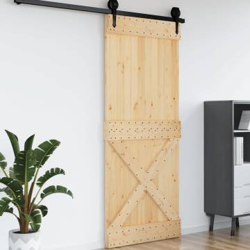 Door NARVIK 95x210 cm Solid Wood Pine