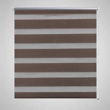 Zebra Blind 80 x 150 cm Coffee