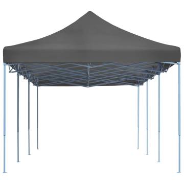 Folding Pop-up Party Tent 3x9 m Anthracite