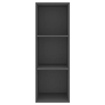 Wall-mounted TV Cabinet Grey 37x37x107 cm Engineered Wood