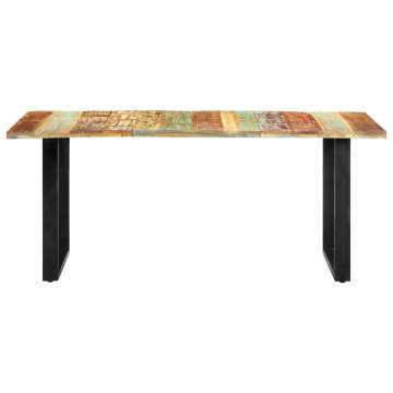 Dining Table 180x90x76 cm Solid Reclaimed Wood