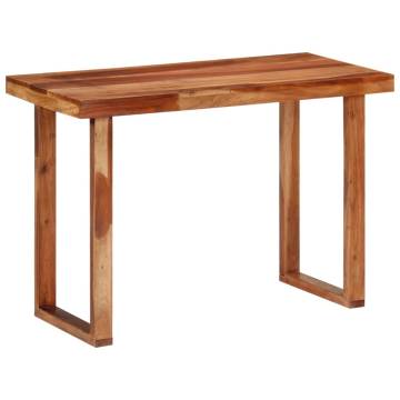 Dining Table 110x50x76 cm Solid Wood Acacia