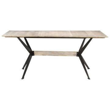 Dining Table 180x90x76 cm Solid Mango Wood