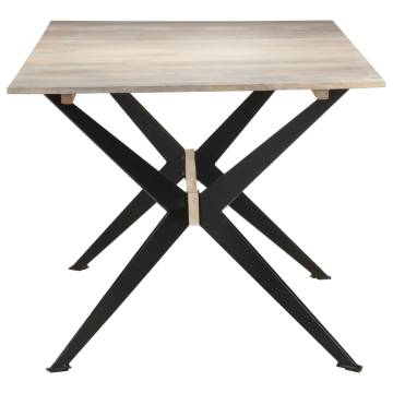 Dining Table 180x90x76 cm Solid Mango Wood