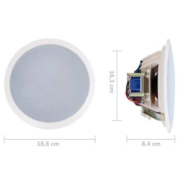 Built-in Wall and Ceiling Speakers with Tweeter 2 pcs 240 W