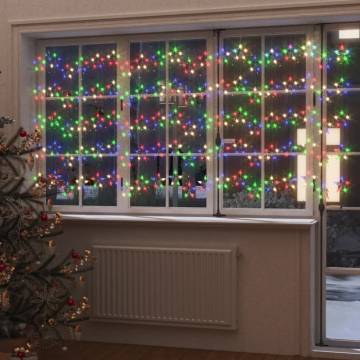 LED Star Curtain Fairy Lights 500 LED Colourful 8 Function