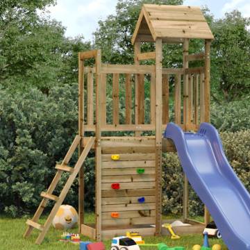 Outdoor Playset 52.5x110.5x214 cm Impregnated Wood Pine