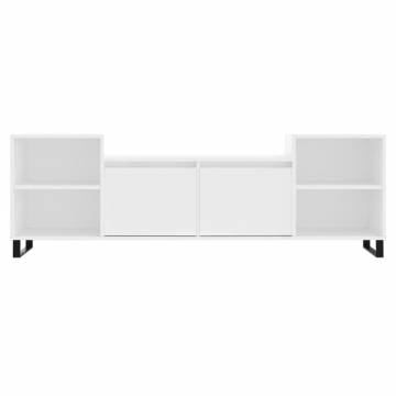 TV Cabinet White 160x35x55 cm Engineered Wood