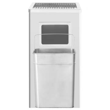 Ashtray Dustbin Hotel 45 L Stainless Steel