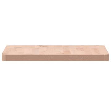 Table Top 40x40x2.5 cm Square Solid Wood Beech