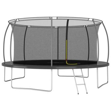 Trampoline Set Round 460x80 cm 150 kg