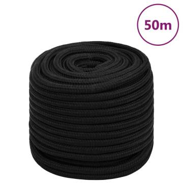 Work Rope Black 18 mm 50 m Polyester