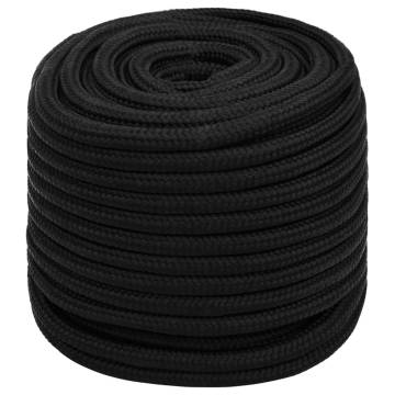 Work Rope Black 18 mm 50 m Polyester