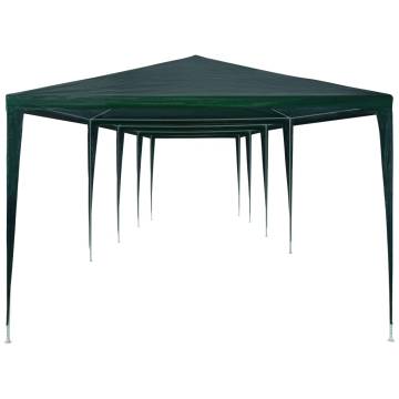 Party Tent 3x12 m PE Green