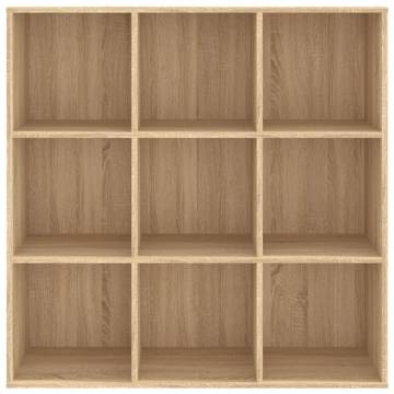 Book Cabinet Sonoma Oak 98x29x97.5 cm Engineered Wood