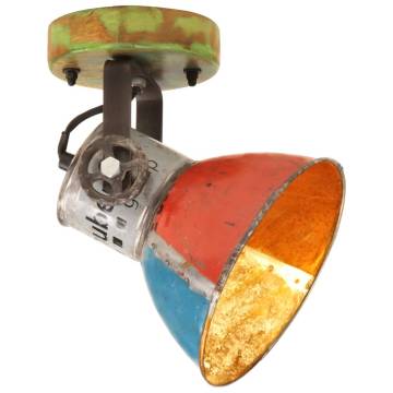 Industrial Wall/Ceiling Lamps 2 pcs Reclaimed 17x24 cm E27