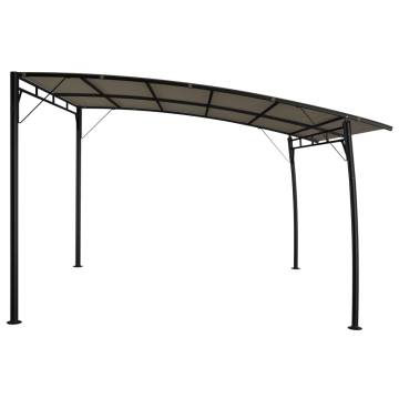 Garden Sunshade Awning 3x3x2.55 m Taupe