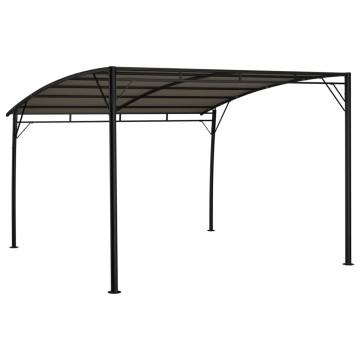 Garden Sunshade Awning 3x3x2.55 m Taupe