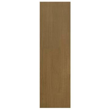 Book Cabinet/Room Divider Honey Brown 40x30x103.5 cm Pinewood