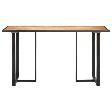 Dining Table 140 cm Rough Mango Wood