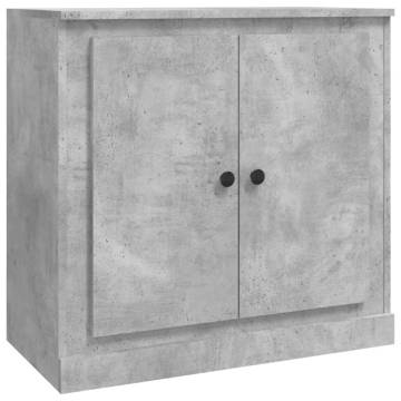 Sideboards 3 pcs Concrete Grey Engineered Wood