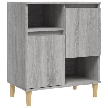 Sideboards 3 pcs Grey Sonoma 60x35x70 cm Engineered Wood