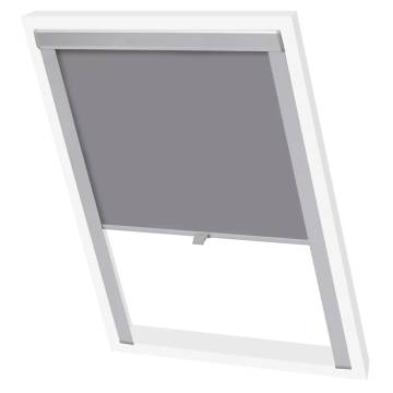 Blackout Roller Blinds Grey F06