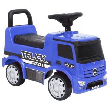 Step Car Mercedes-Benz Truck Blue