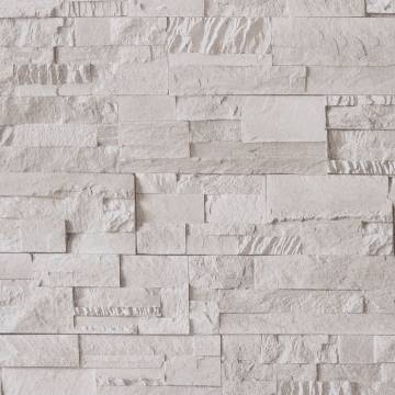 Wallpaper 3D Stone Look Cream