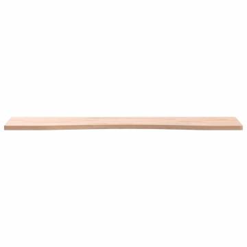 Desk Top 80x(36-40)x1.5 cm Solid Wood Beech