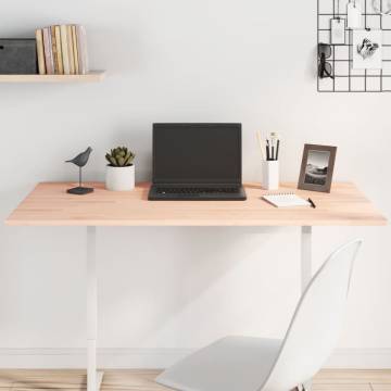 Desk Top 110x60x1.5 cm Solid Wood Beech