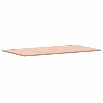 Desk Top 110x60x1.5 cm Solid Wood Beech