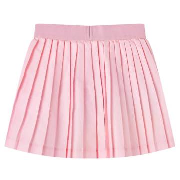 Kids' Pleated Skirt Light Pink 116