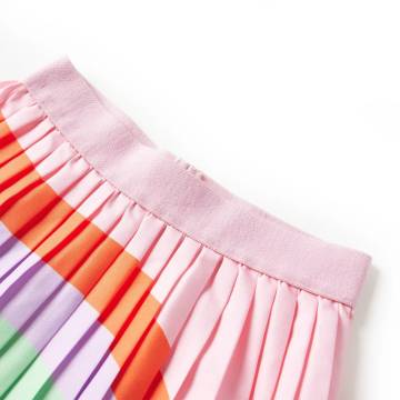 Kids' Pleated Skirt Light Pink 116