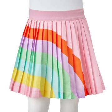 Kids' Pleated Skirt Light Pink 116