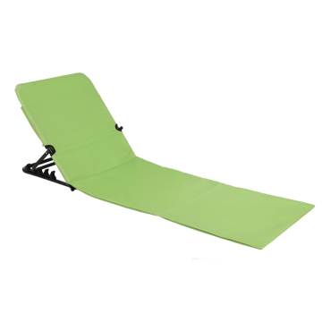 HI Foldable Beach Mat Chair PVC Green