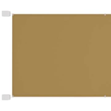 Vertical Awning Beige 180x800 cm Oxford Fabric