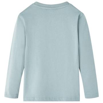 Kids' T-shirt with Long Sleeves Light Blue 104