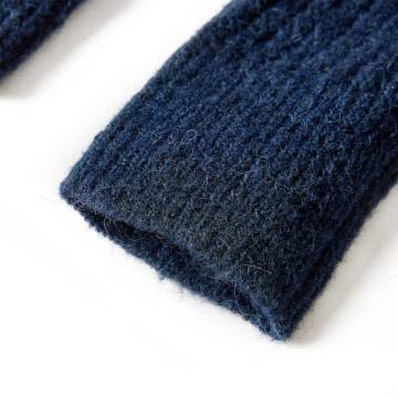 Kids' Cardigan Knitted Navy 140